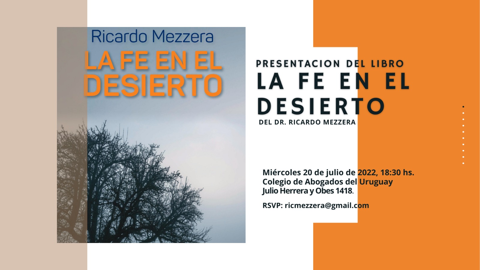 Presentación del libro de Ricardo Mezzera