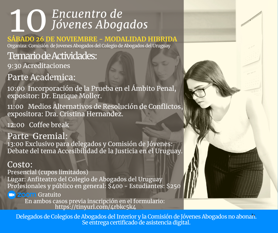 10° Encuentro de Jóvenes Abogados