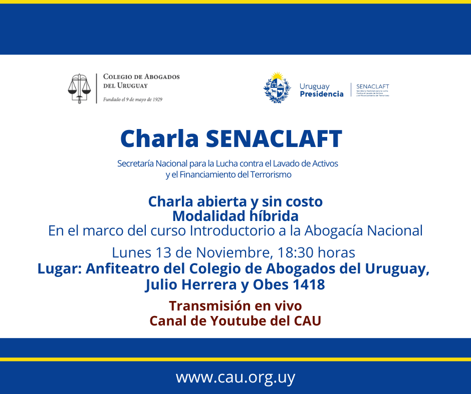 Clase Abierta SENACLAFT: 13-11-2023