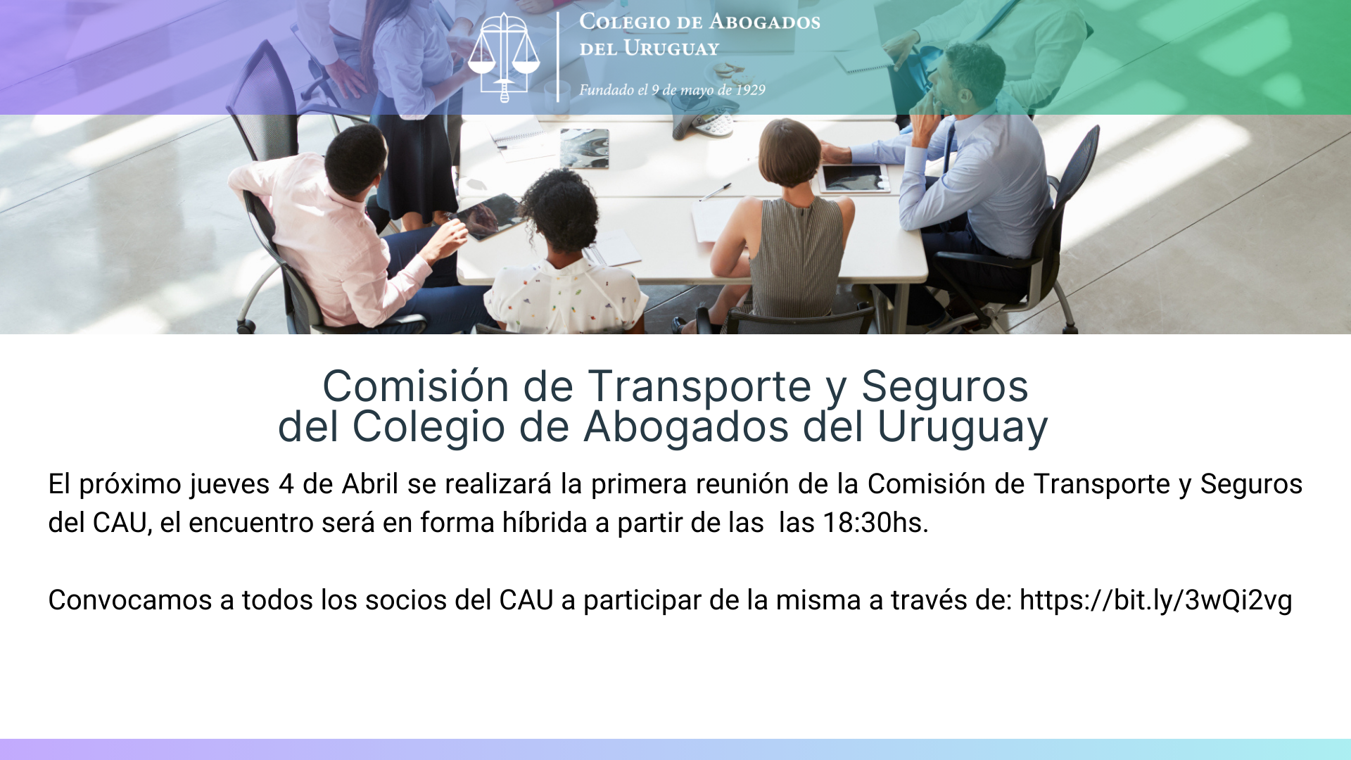 Lanzamiento de la Comisión de Transporte y Seguros
