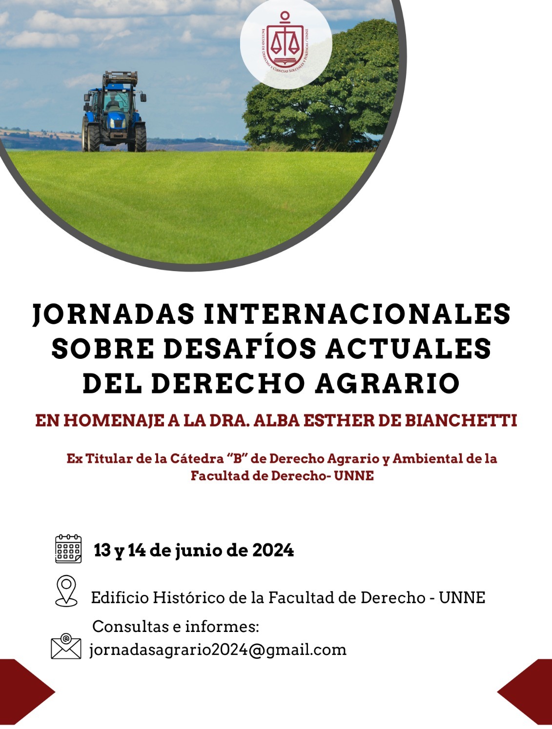Jornadas Internacionales sobre desafíos actuales del Derecho Agrario