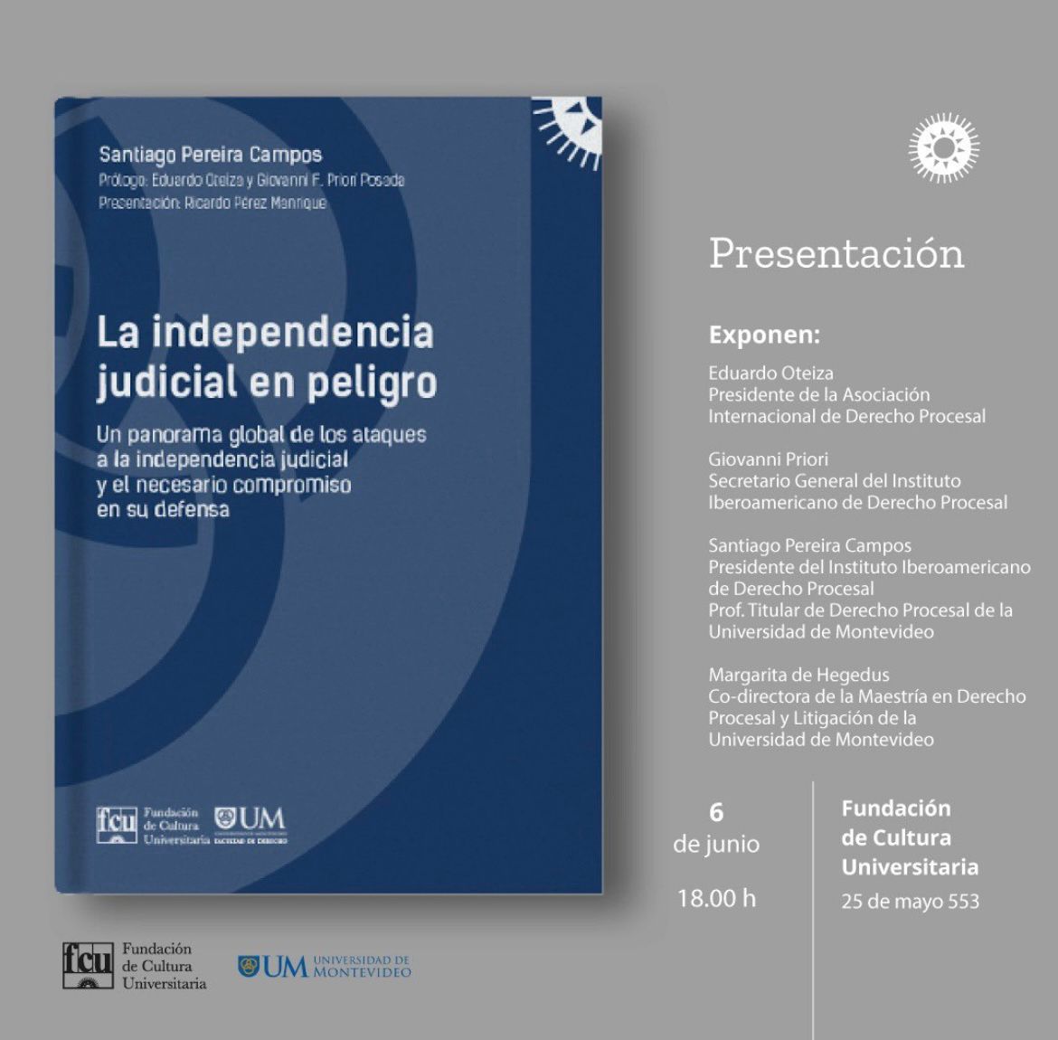 Presentación: La independencia judicial en peligro