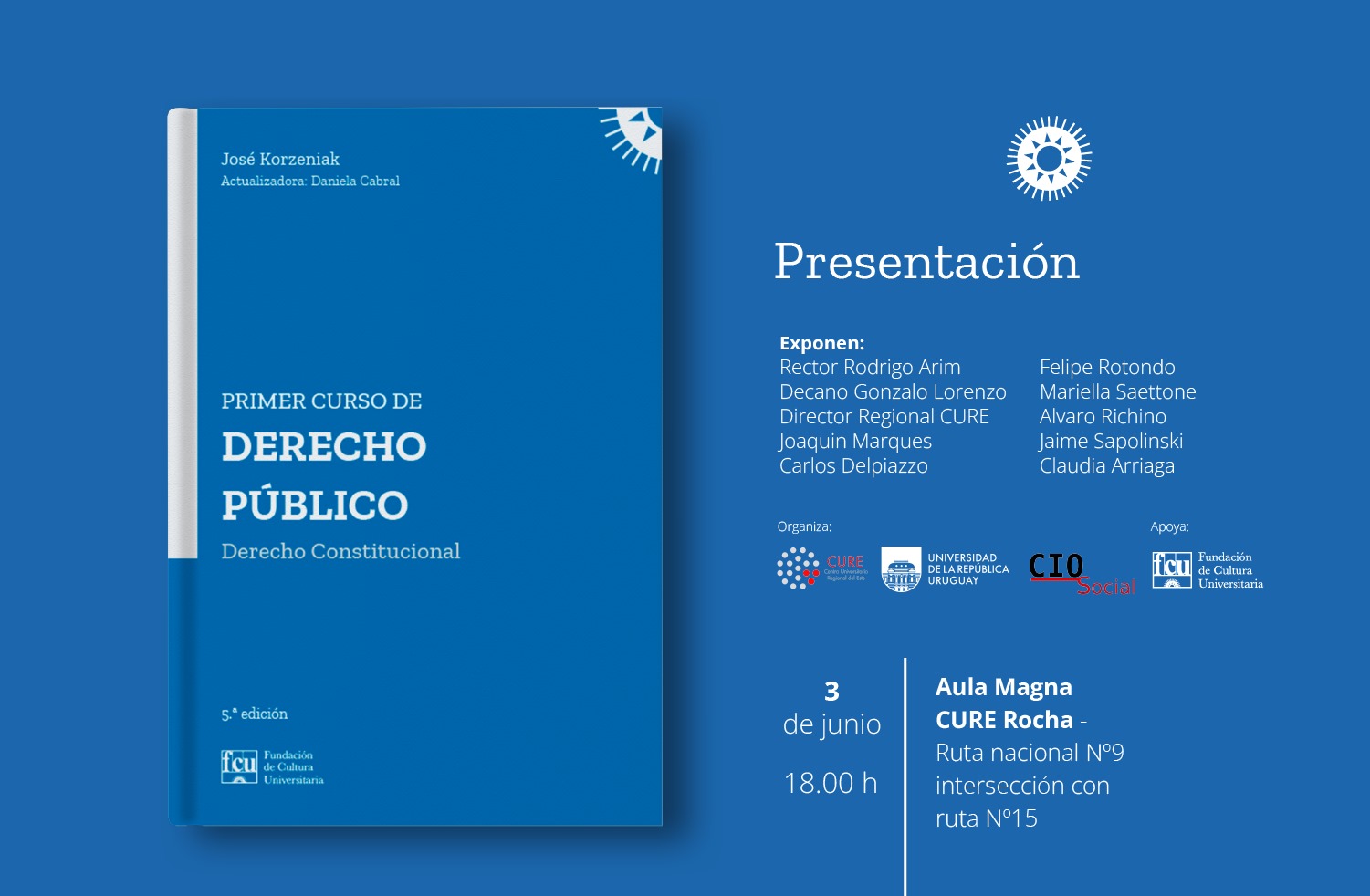 Presentación: Primer Curso de Derecho Público – Derecho Constitucional
