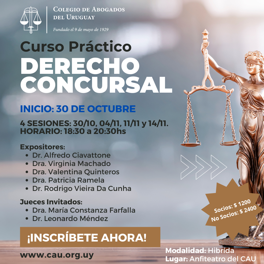 Curso Práctico Derecho Concursal 2024