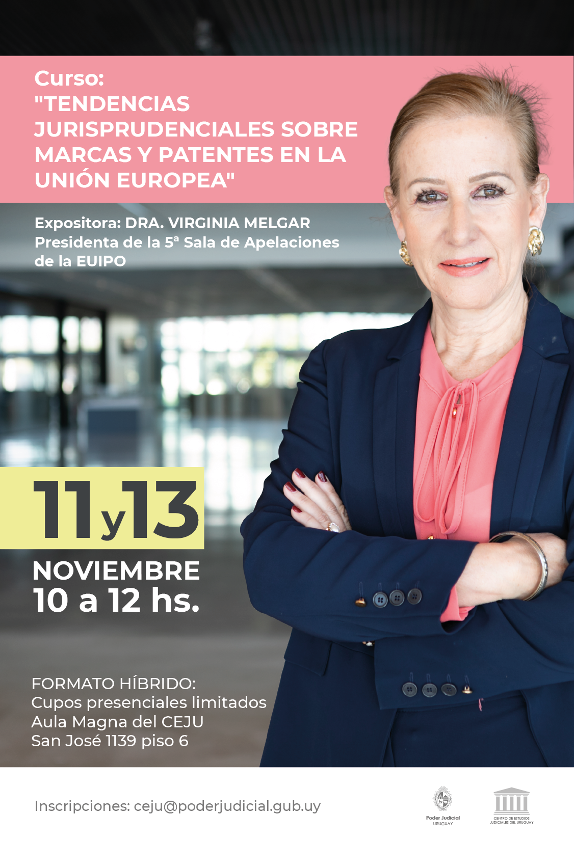 Curso: Tendencias Jurisprudenciales sobre Marcas y Patentes en la Unión Europea