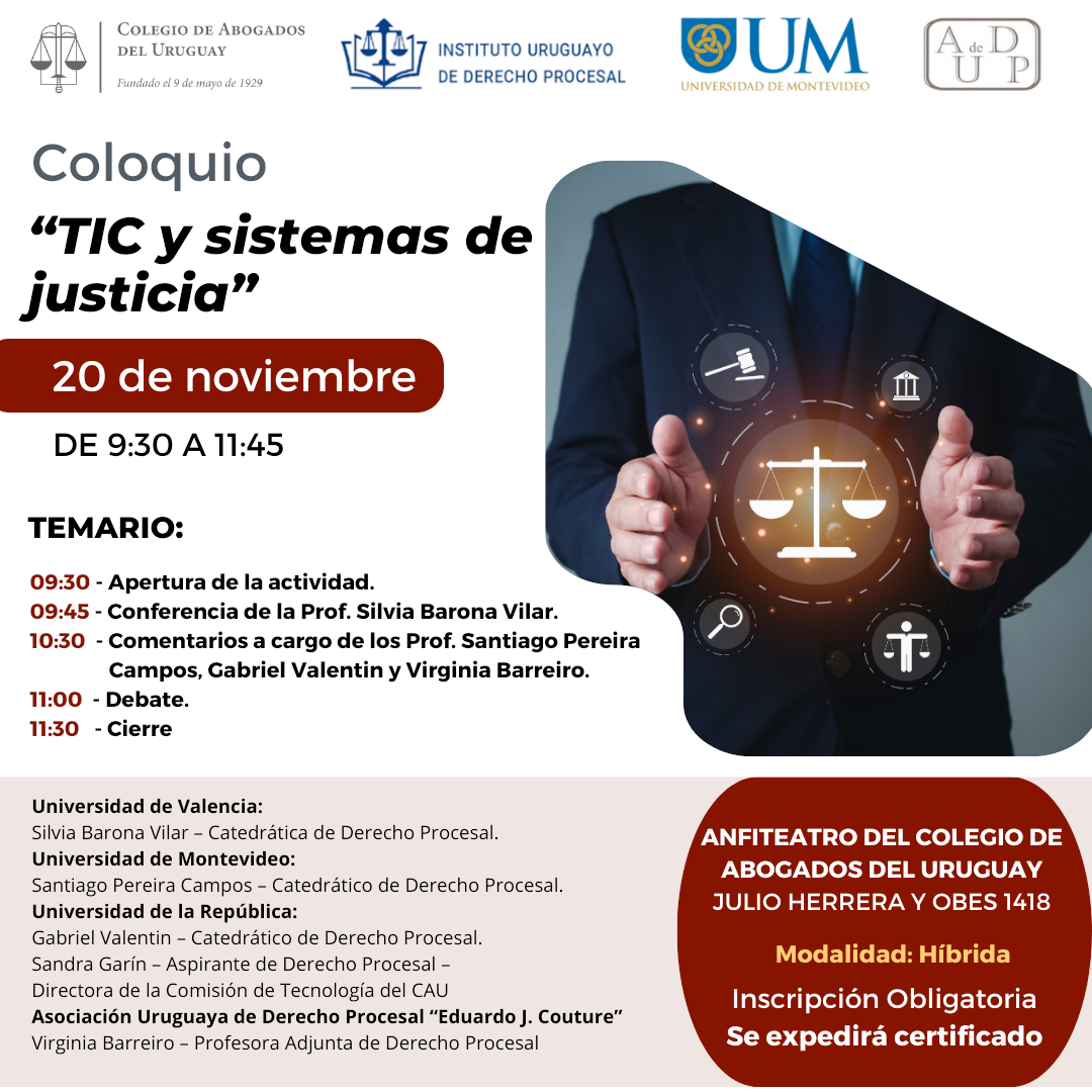 Coloquio: “TIC y Sistemas de Justicia”