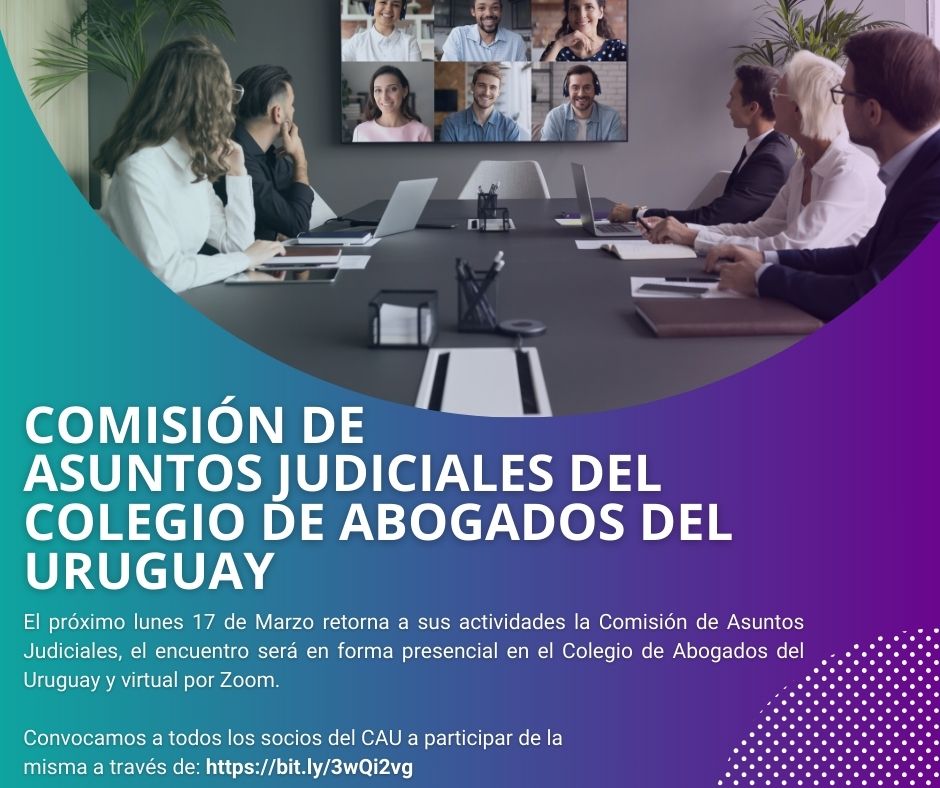Lanzamiento de la Comisión de Asuntos Judiciales 2025