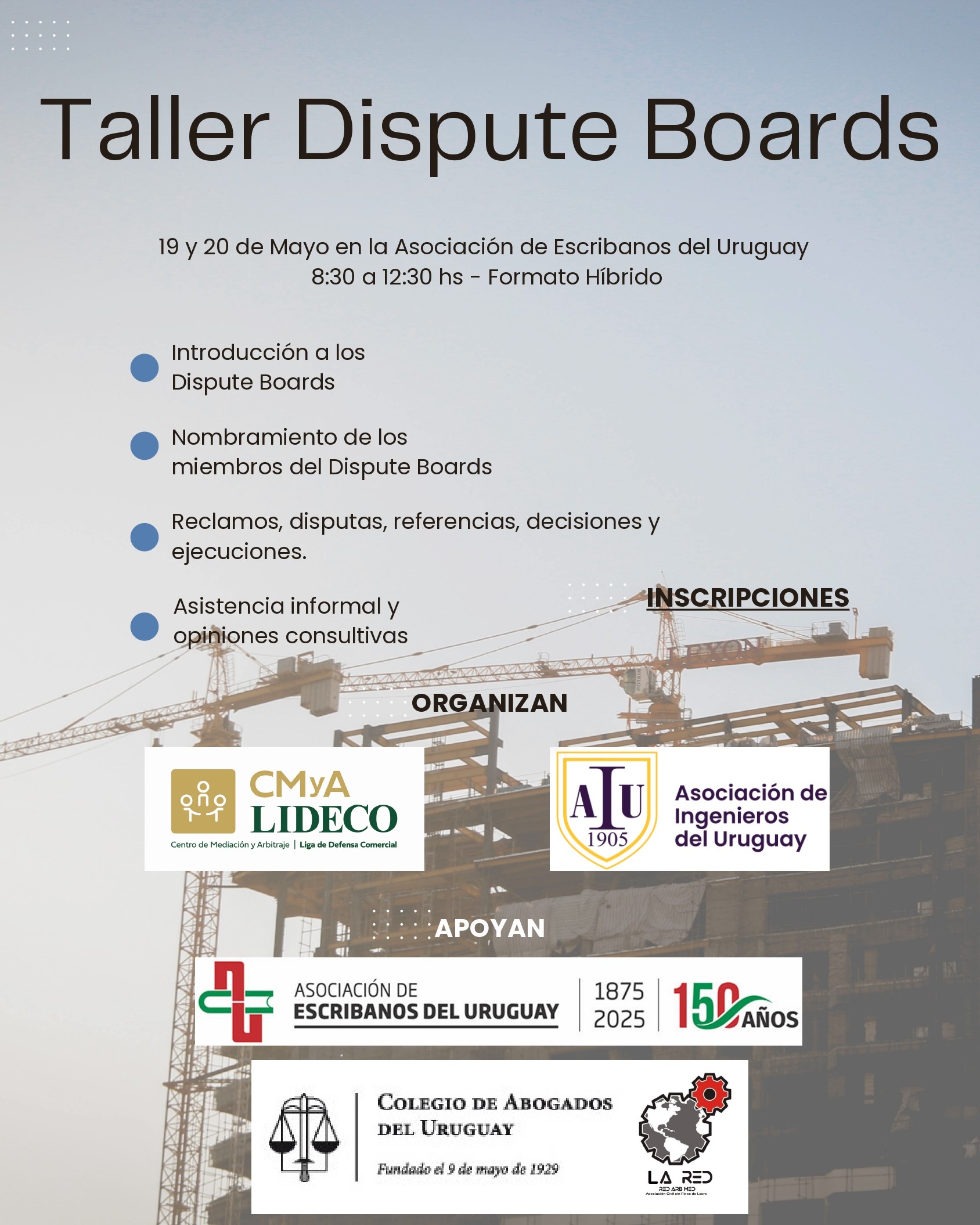 Taller Dispute Boards