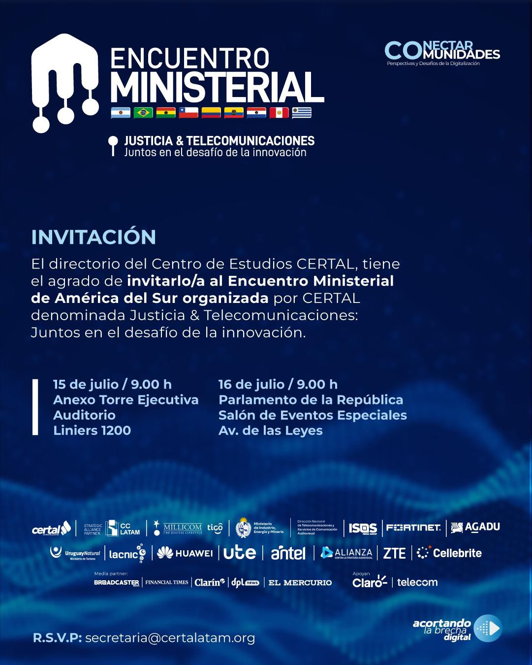Encuentro de Ministerial de América del Sur