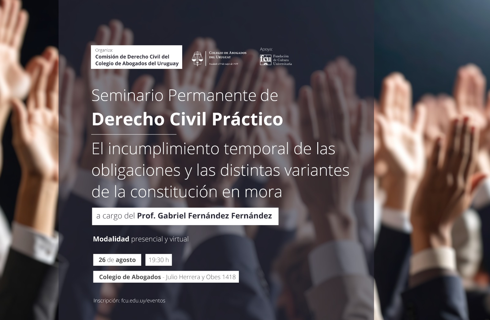 Seminario Permanente de Derecho Civil Práctico – 26 de agosto de 2025