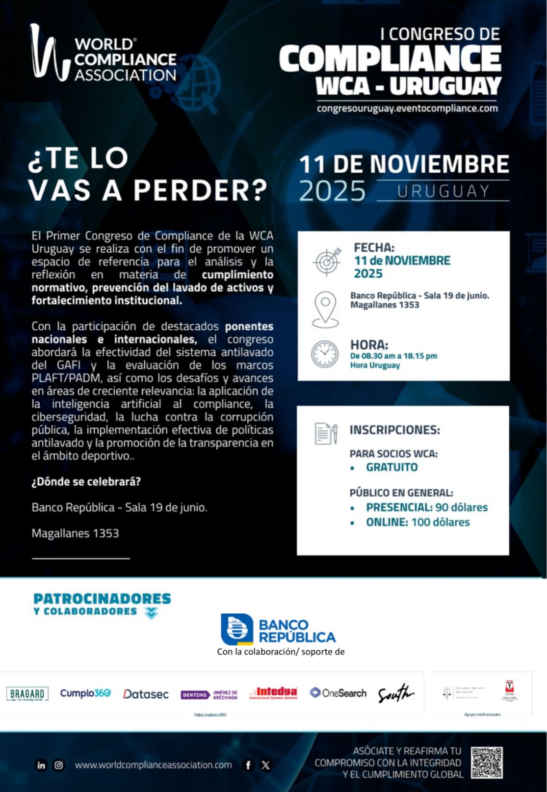 I Congreso de Compliance WCA – URUGUAY