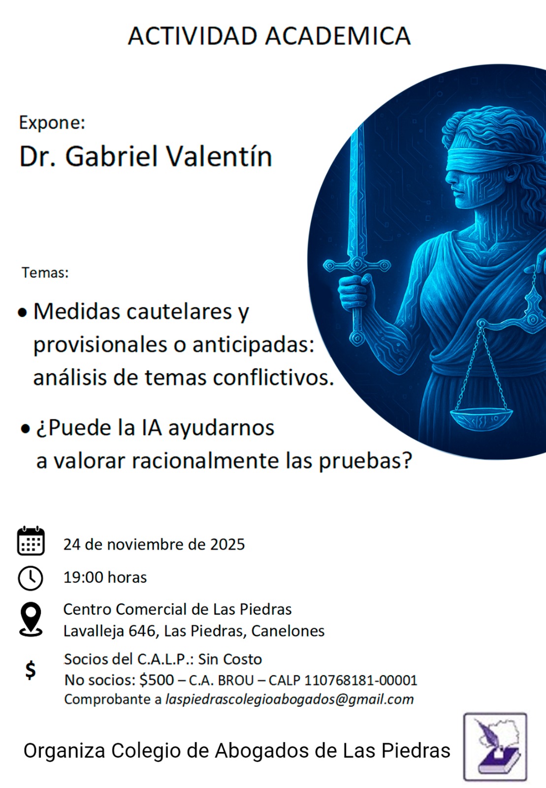 Actividad Académica – Colegio de Abogados de Las Piedras