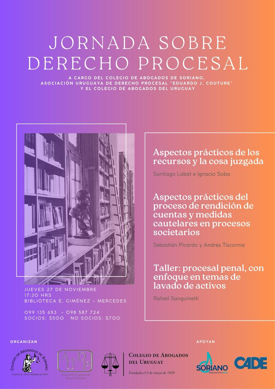 Jornada sobre Derecho Procesal