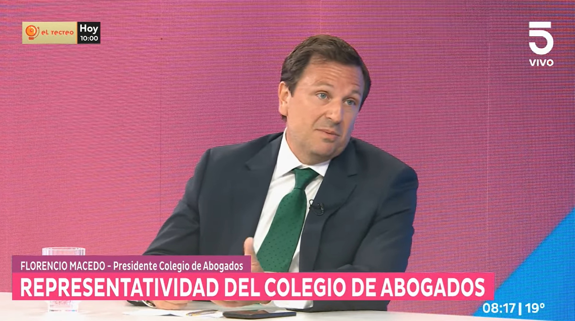 Entrevista al Dr. Florencio Macedo – Canal 5