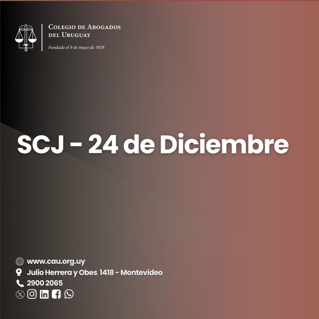 SCJ – 24 de Diciembre  2025