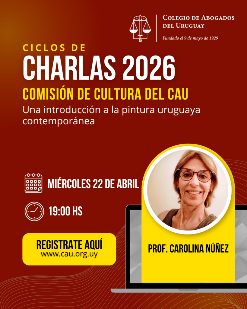 Ciclo de Charlas 2026 – Comisión de Cultura del CAU