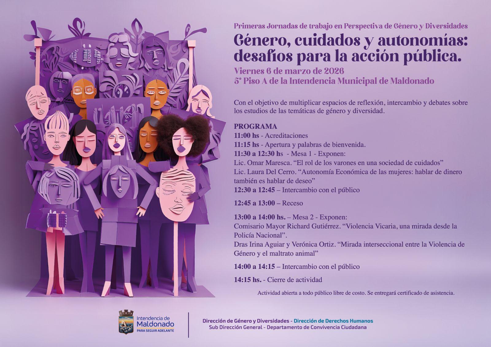 Primeras Jornadas de trabajo en Perspectiva de Género y Diversidad