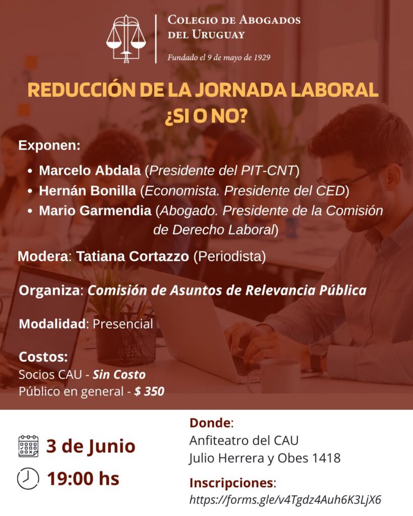 Reducción de la jornada laboral ¿si o no?