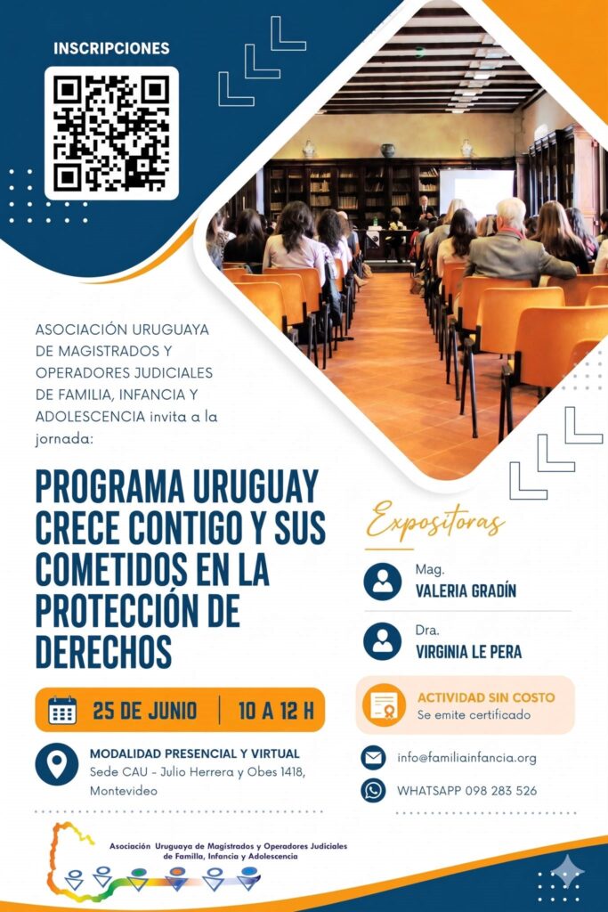 Aumojfia: Programa Uruguay Crece Contigo y sus cometidos en la Protección de Derechos