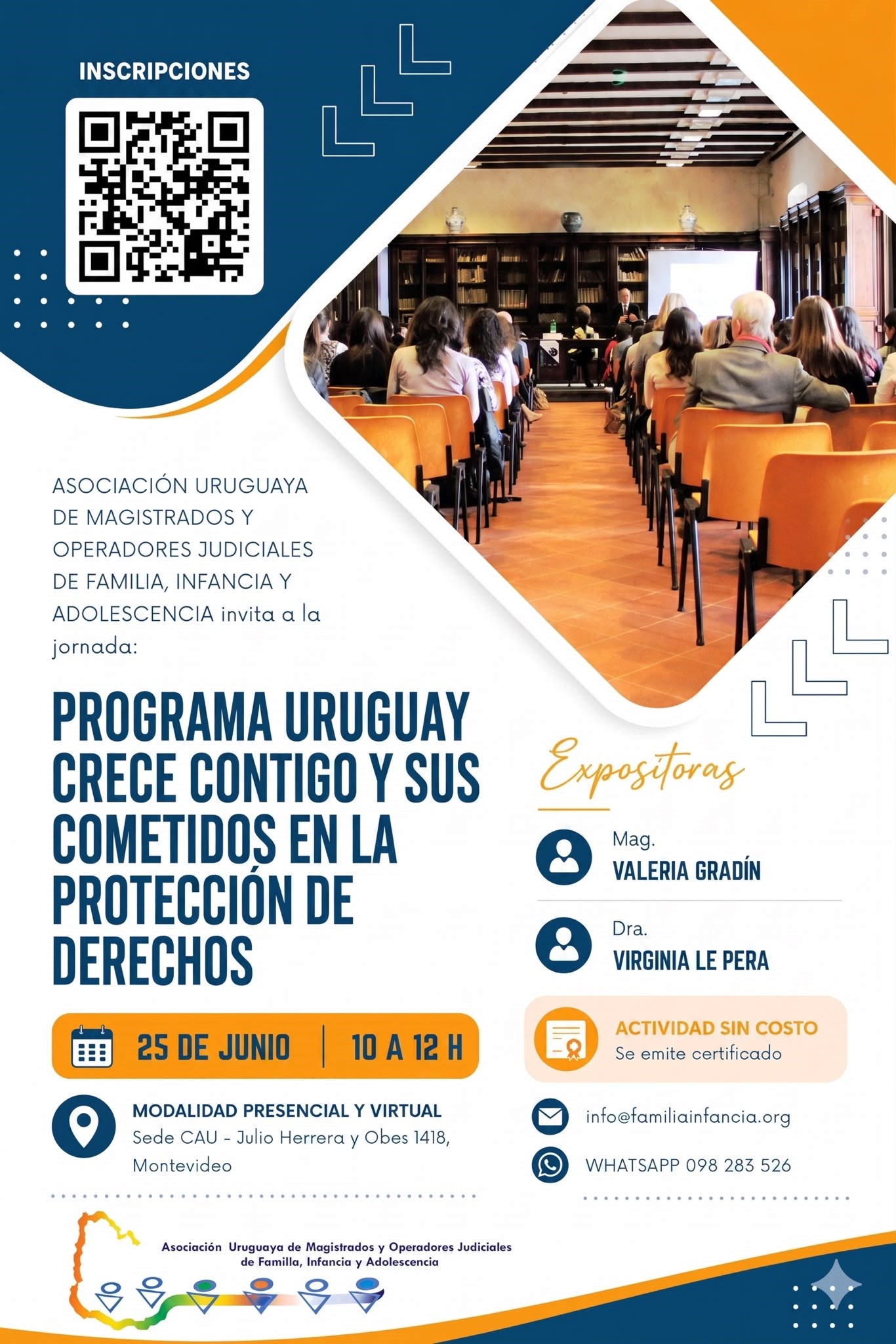 Aumojfia: Programa Uruguay Crece Contigo y sus cometidos en la Protección de Derechos