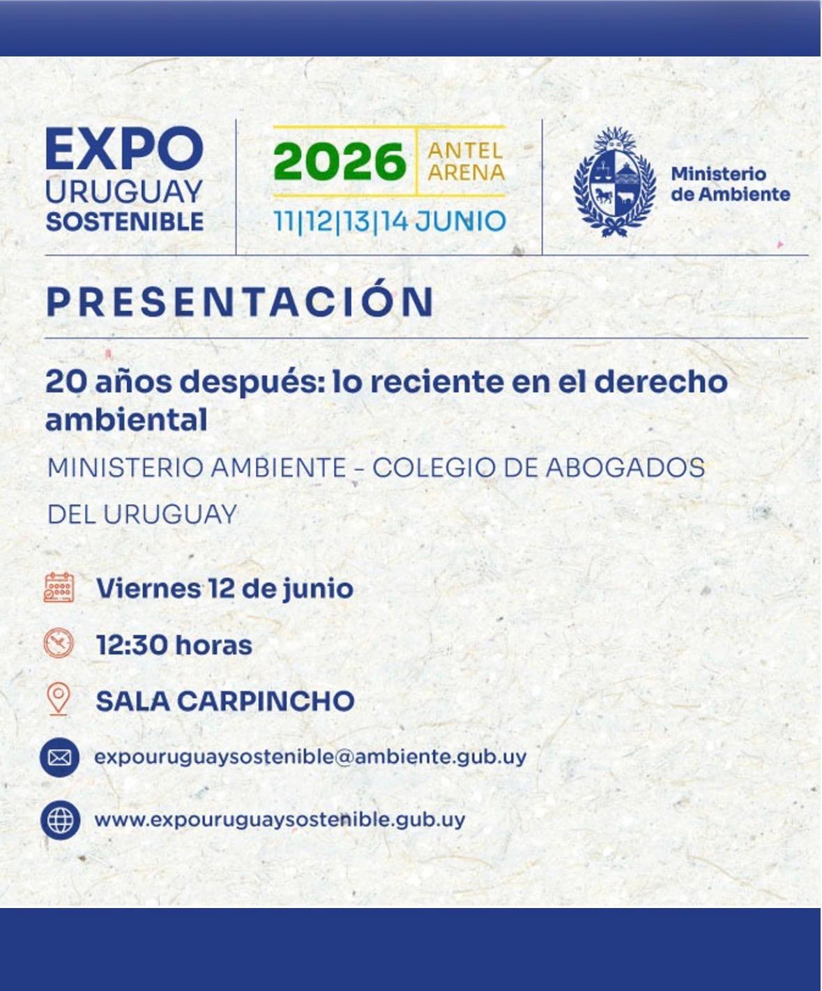 20 años después: lo reciente en el derecho ambiental