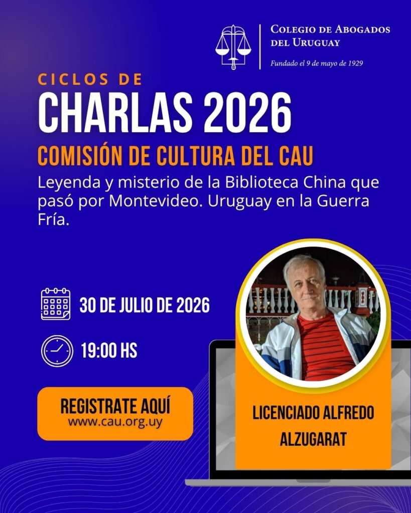 Ciclo de Charlas de la Comisión de Cultura del CAU 2026