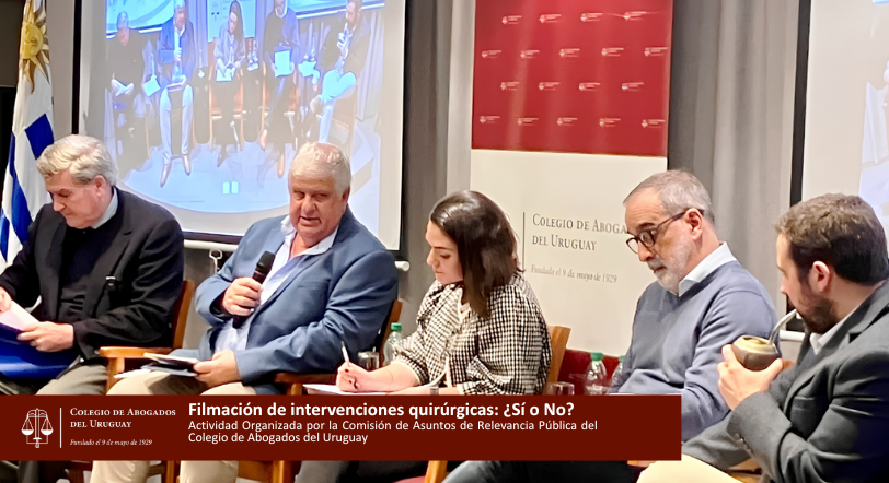 Filmación de intervenciones quirúrgicas: ¿Sí o No?”   