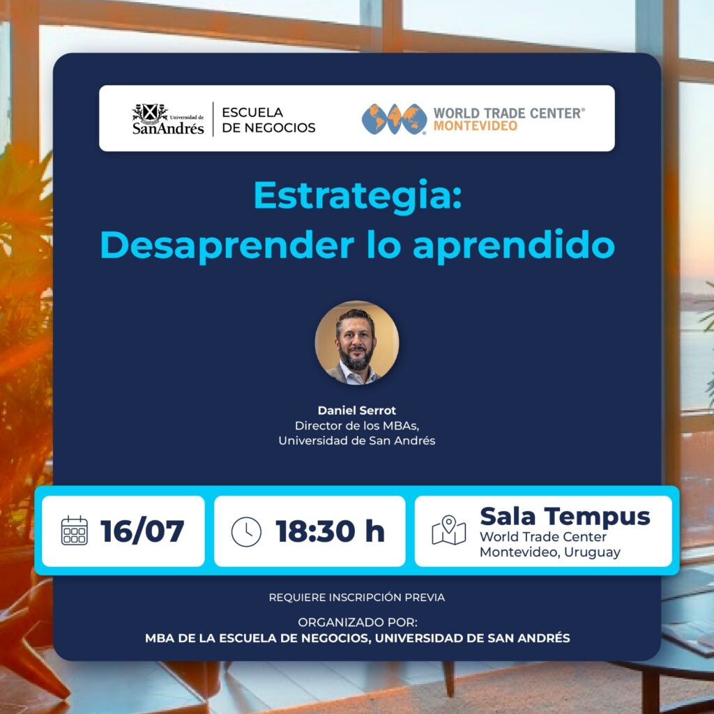 Estrategia: Desaprender lo aprendido