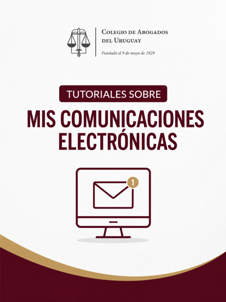 Tutoriales sobre “Mis comunicaciones electrónicas”