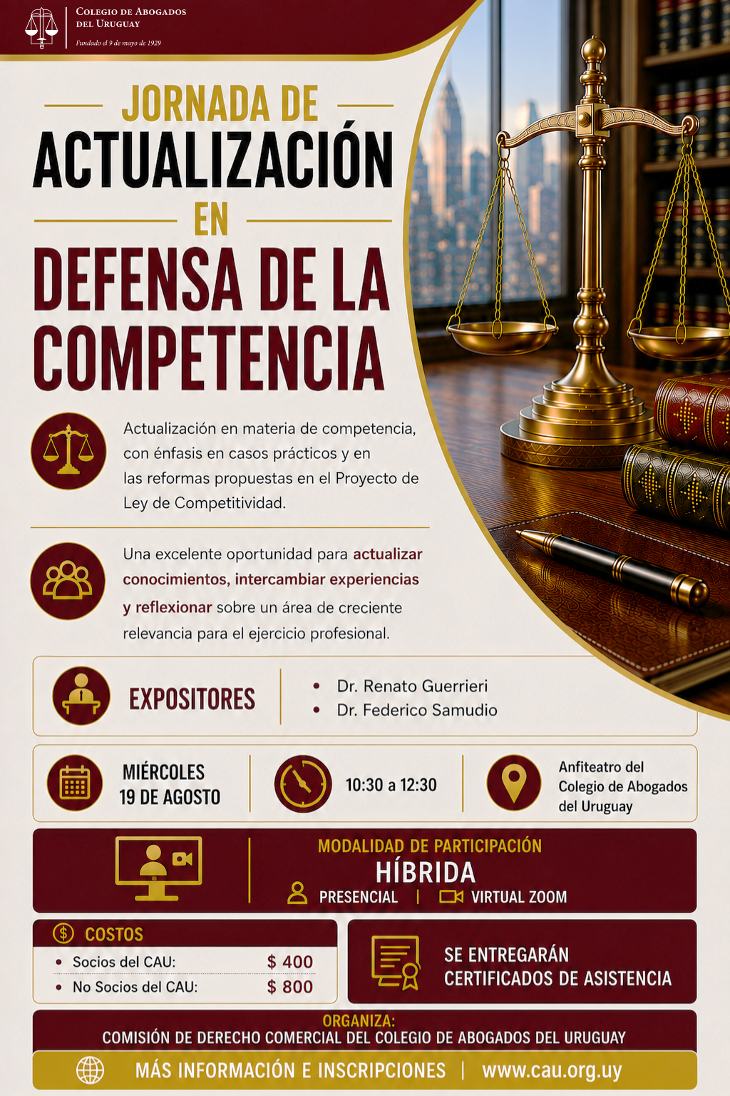 Jornada de Actualización en Defensa de la Competencia