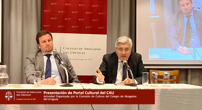 Lanzamiento del Portal Cultural del Colegio de Abogados del Uruguay