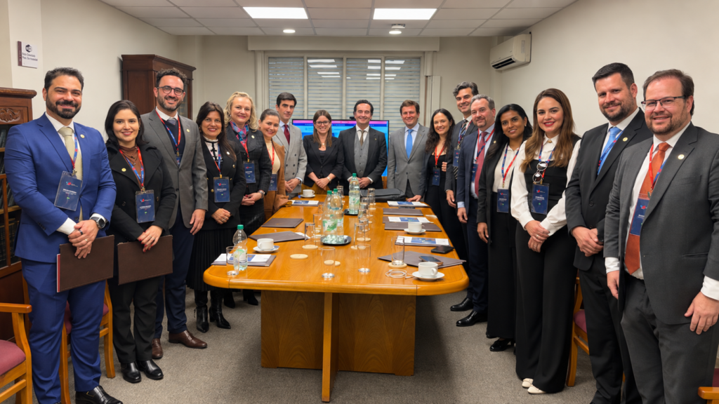 Visita institucional de la OAB Minas Gerais al Colegio de Abogados del Uruguay