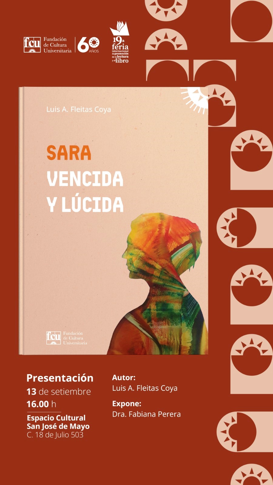 Presentación del Libro: Sara Vencida y Lúcida