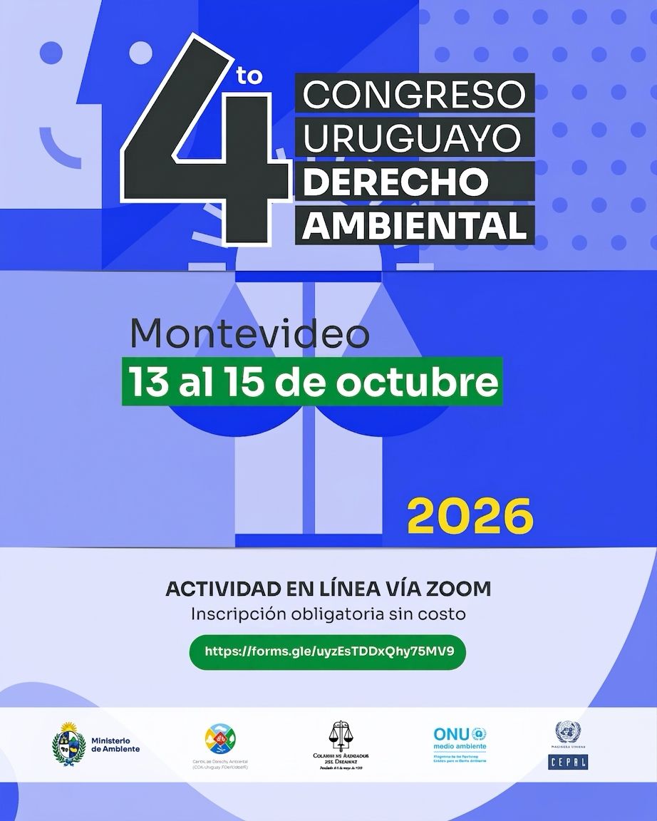 4.º CONGRESO URUGUAYO DE DERECHO AMBIENTAL