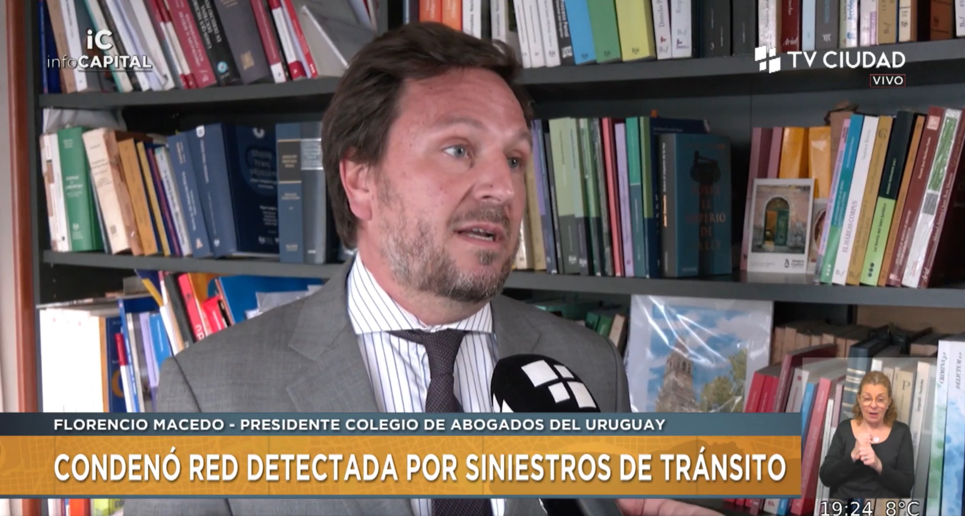 Entrevista al Dr. Florencio Macedo en el programa Info Capital en TV Ciudad – 07-09-2026