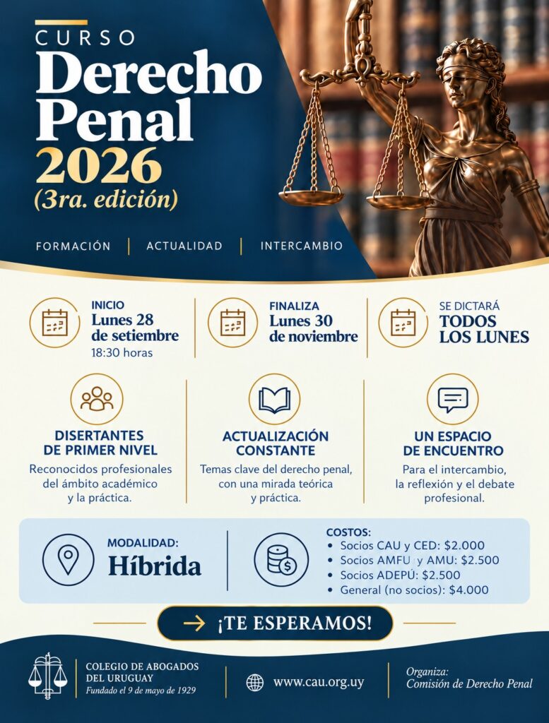 Curso de Derecho Penal 2026 – Tercera Edición