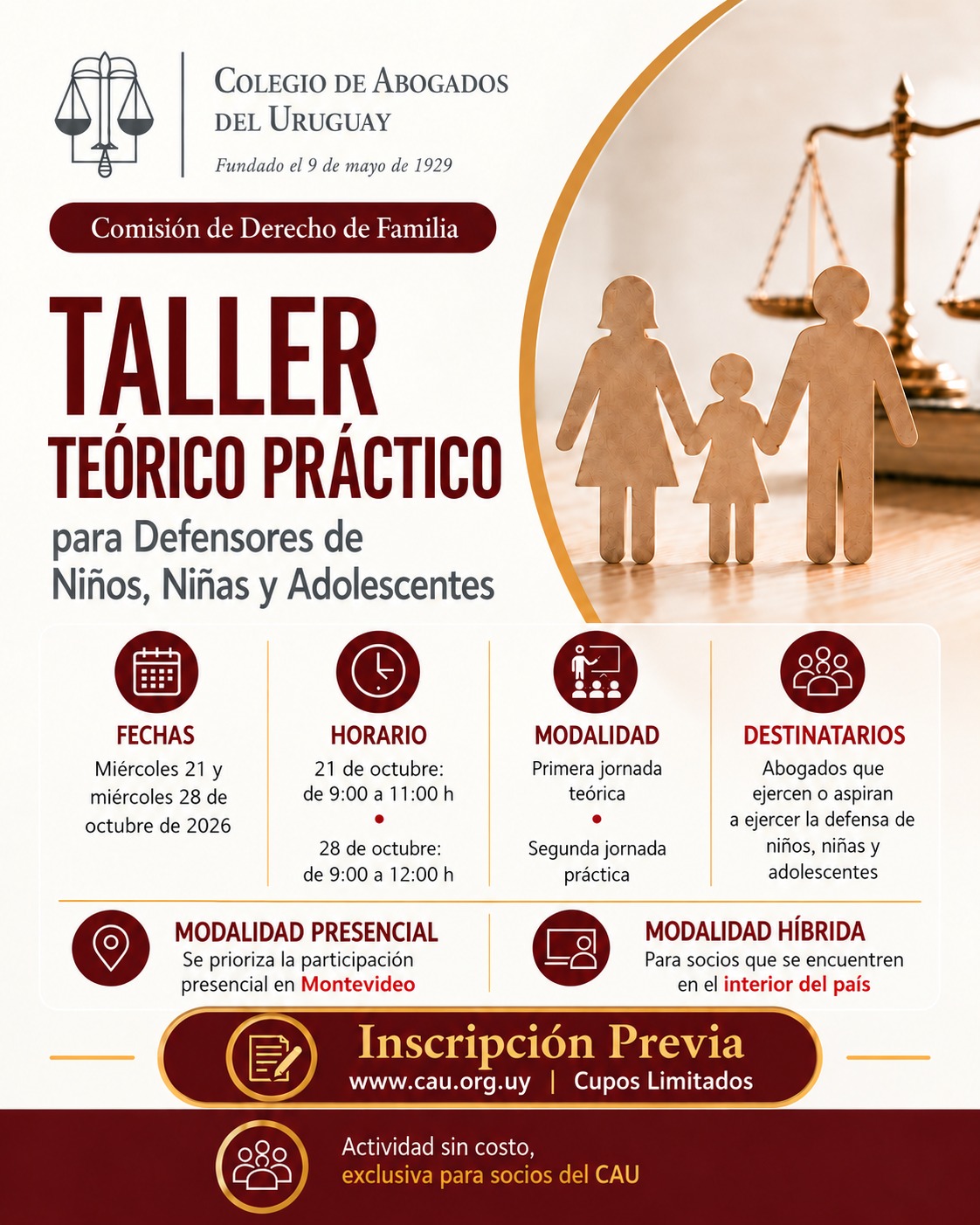 Taller Teórico Práctico para Defensores de Niños, Niñas y Adolescentes